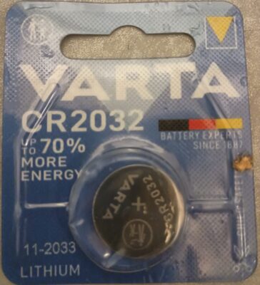 Батарейка Lithium CR 2032 3V-230m…